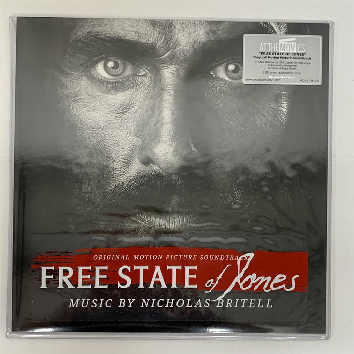 Free State Of Jones (Original Score Soundtrack) - Nicholas Britell Limited Numbered 180G Red/Black Smoke Vinyl LP