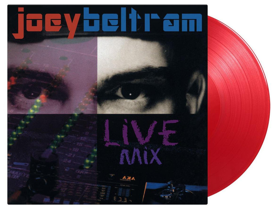 Joey Beltram - Live Mix Limited Numbered Translucent Red Vinyl LP