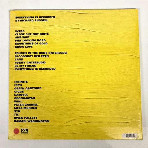 Everything Is Recorded - Everything Is Recorded Yellow Vinyl LP New vinyl LP CD releases UK record store sell used