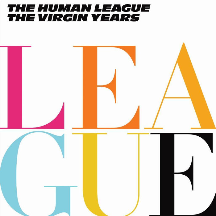 The Human League - The Virgin Years Limited Edition 5x Coloured Vinyl Box Set
