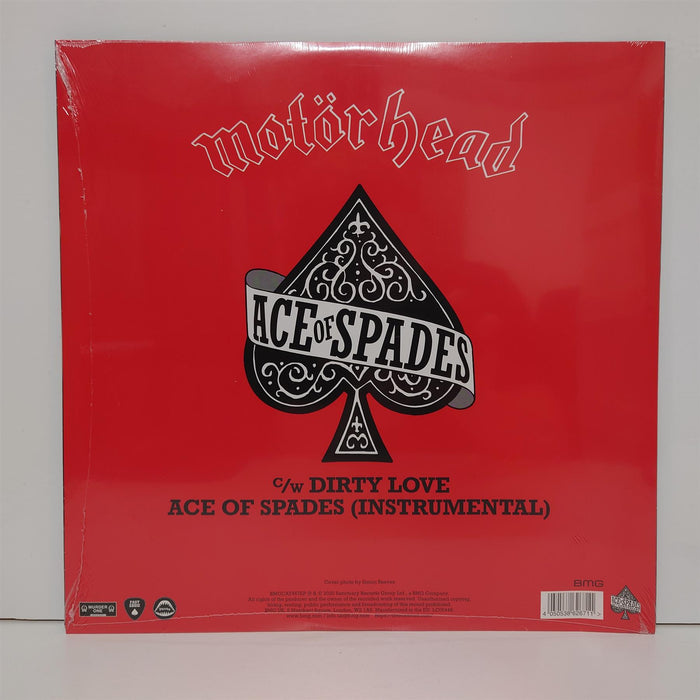 Motörhead - Ace Of Spades Limited Edition Red Vinyl EP Reissue